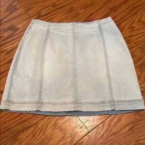 Wild Fable Blue A-line Mini Skirt Casual